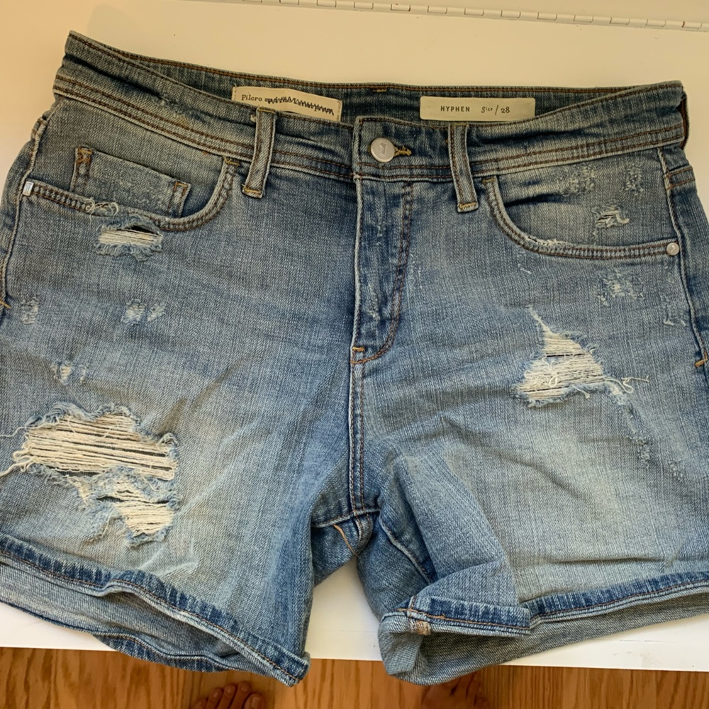 Pilcro denim shorts